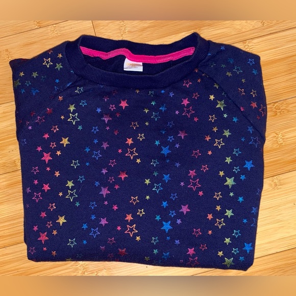 Gymboree Star Sweatshirt Rainbow of colors  XL - Picture 11 of 11
